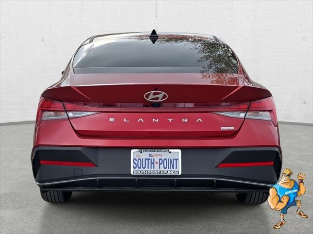 2026 Hyundai Elantra Hybrid Blue