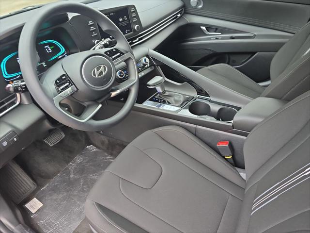 2026 Hyundai Elantra Hybrid Blue