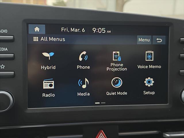 2026 Hyundai Elantra Hybrid Blue