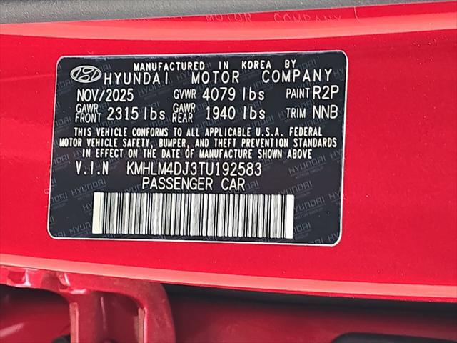 2026 Hyundai Elantra Hybrid Blue
