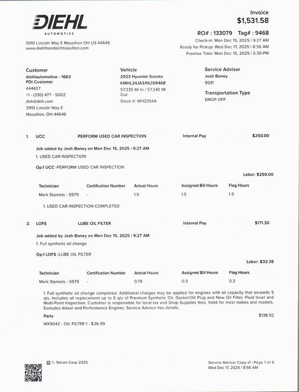 2023 Hyundai Sonata SE 2023 Hyundai Sonata SE