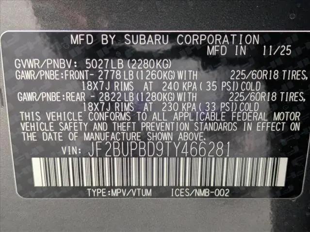 2026 Subaru Outback Premium