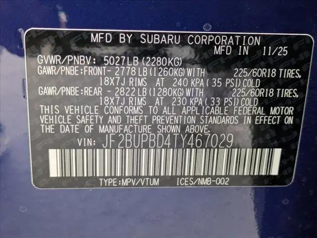 2026 Subaru Outback Premium