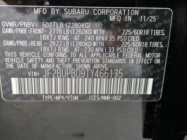 2026 Subaru Outback Premium