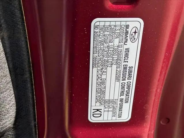 2026 Subaru Outback Touring XT