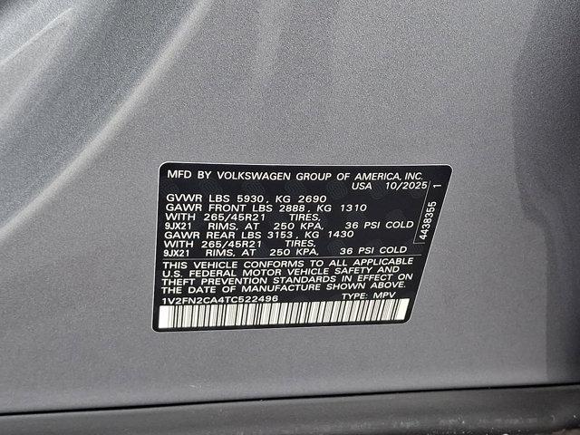 2026 Volkswagen Atlas SEL Premium R-Line