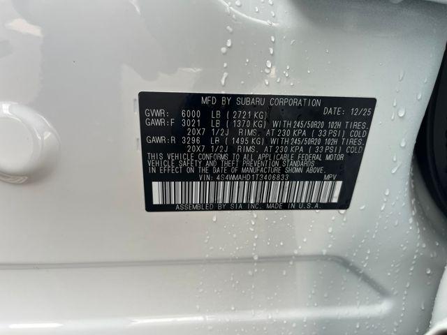 2026 Subaru Ascent Limited Bronze Edition 7-Passenger