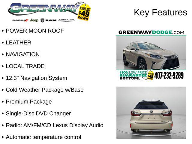 2016 Lexus RX 350 350