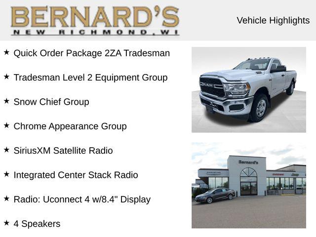 2020 RAM 2500 Tradesman Regular Cab 4X4 8 Box