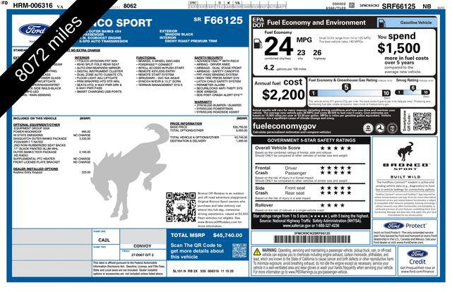 2025 Ford Bronco Sport Outer Banks