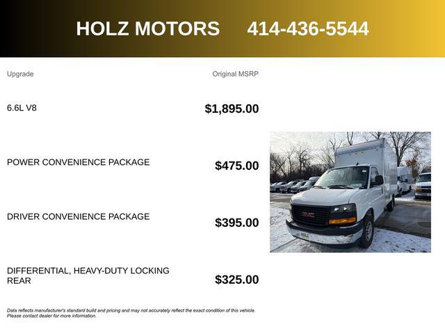 2025 GMC Savana Cutaway Work Van