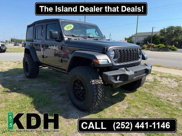 2026 Jeep Wrangler 4-Door Sport S 4x4 for sale in Kill Devil Hills, NC