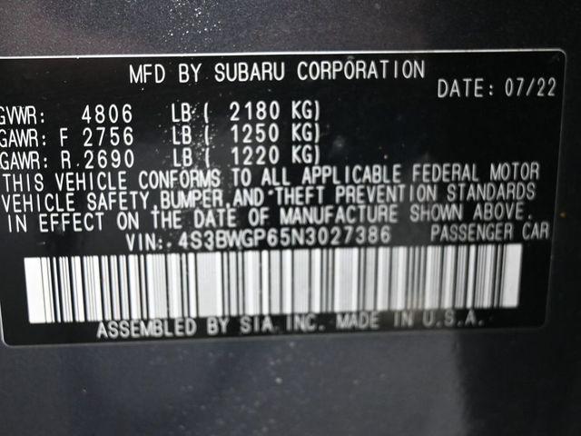 2022 Subaru Legacy Touring XT