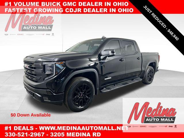 2025 GMC Sierra 1500 4WD Crew Cab Short Box Elevation with 3SB