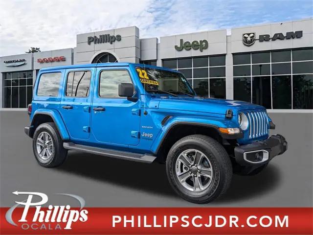 2022 Jeep Wrangler Unlimited Sahara 4x4