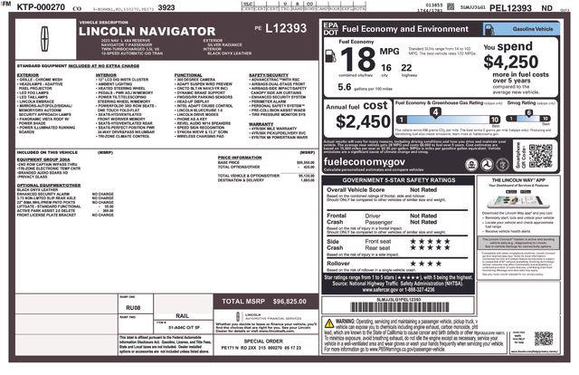 2023 Lincoln Navigator Reserve L