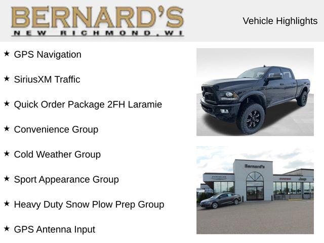 2017 RAM 2500 Laramie Crew Cab 4x4 64 Box