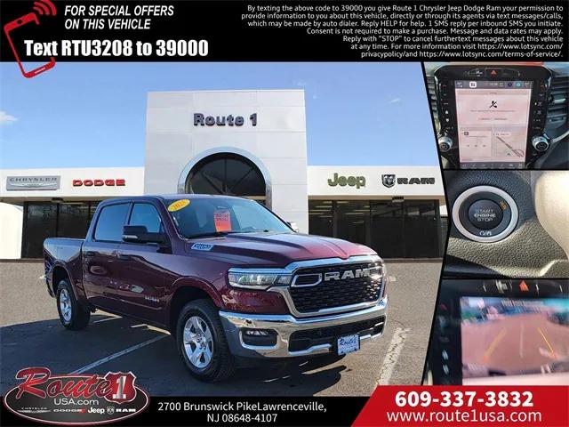 2025 RAM 1500 Big Horn Crew Cab 4x4 57 Box 2025 RAM 1500 Big Horn Crew Cab 4x4 57 Box