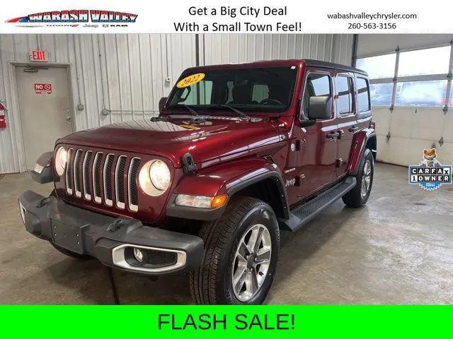 2022 Jeep Wrangler Unlimited Sahara 4x4 for sale in Wabash, IN