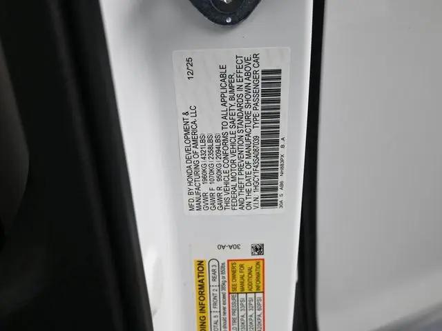 2025 Honda Accord Sedan SE