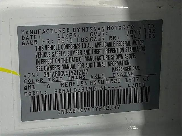 2026 Nissan Sentra SV