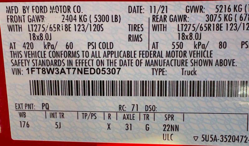 2022 Ford F-350 Lariat