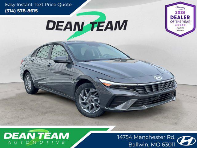 2026 Hyundai Elantra Hybrid Blue