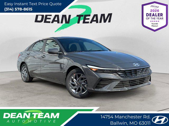 2026 Hyundai Elantra Hybrid Blue