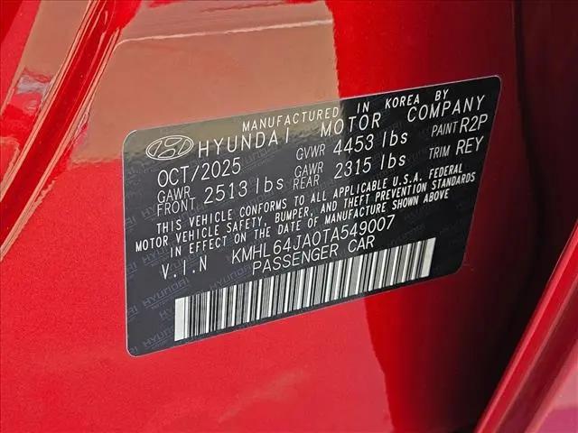2026 Hyundai Sonata SEL Sport