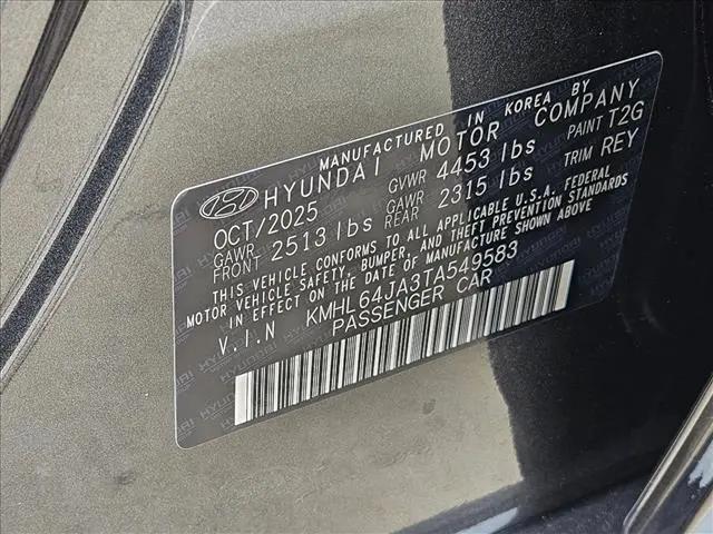 2026 Hyundai Sonata SEL Sport