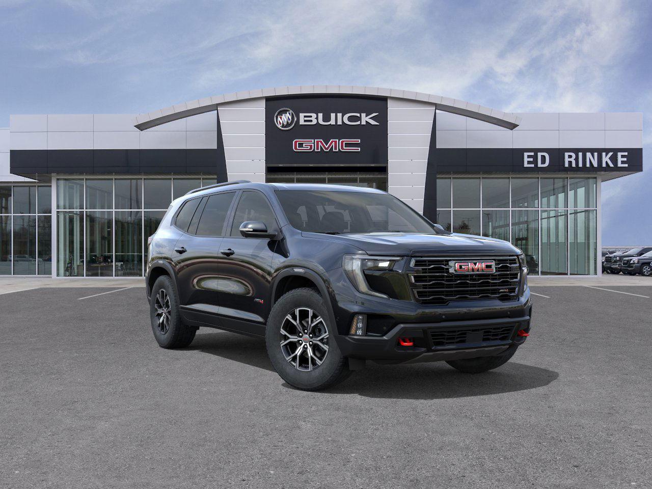Black (Ebony Twilight Metallic) 2026 GMC Acadia AT4 AWD SUV / Crossover Four-Wheel Drive 8-Speed Automatic