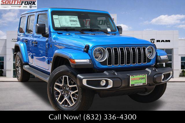 2026 Jeep Wrangler 4-Door Sahara 4x4 for sale in Manvel, TX