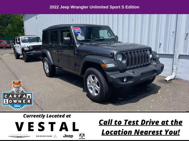 2022 Jeep Wrangler Unlimited Sport S 4x4
