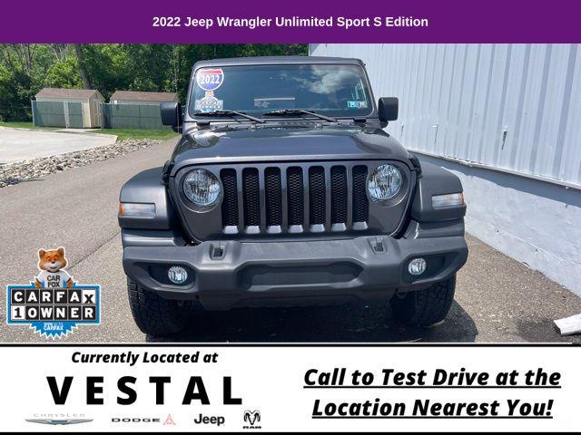 2022 Jeep Wrangler Unlimited Sport S 4x4