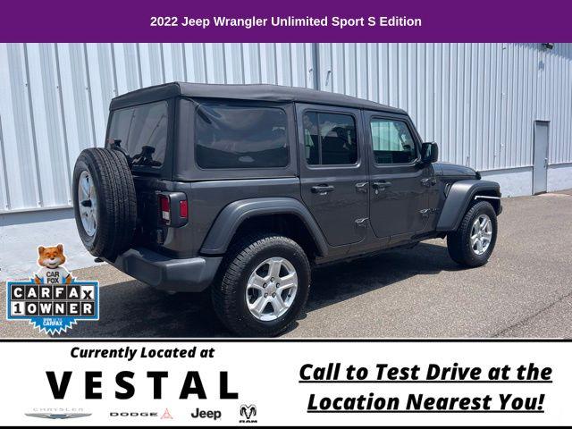 2022 Jeep Wrangler Unlimited Sport S 4x4
