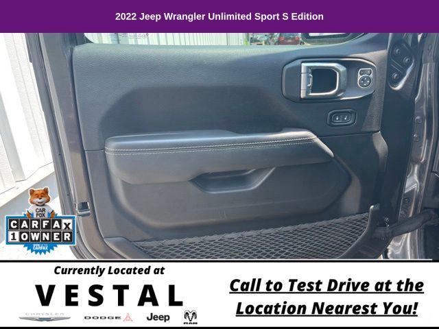 2022 Jeep Wrangler Unlimited Sport S 4x4