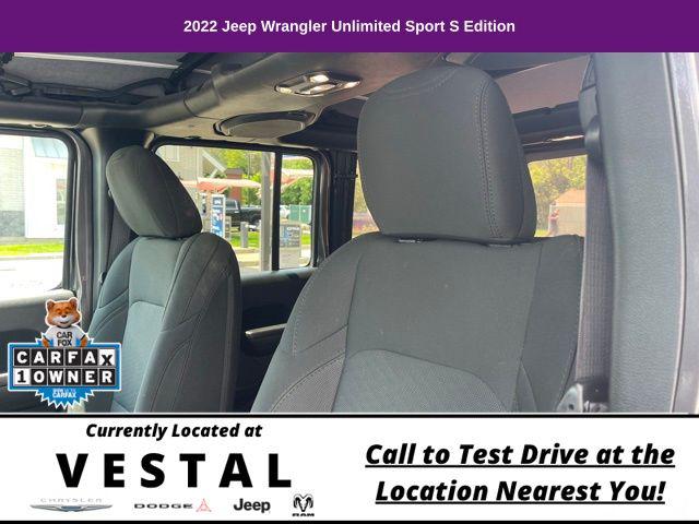 2022 Jeep Wrangler Unlimited Sport S 4x4