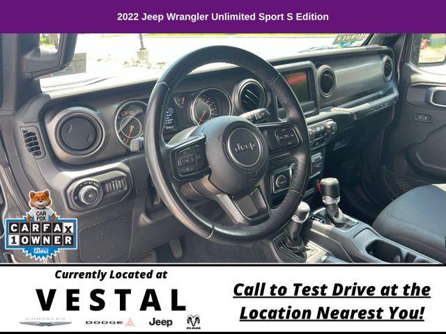 2022 Jeep Wrangler Unlimited Sport S 4x4