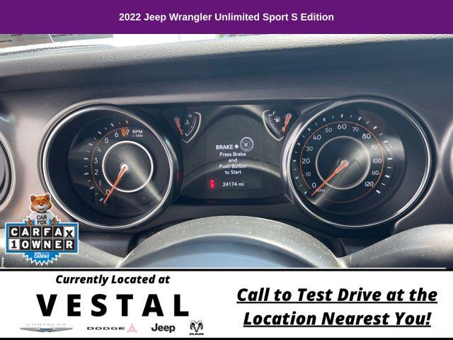 2022 Jeep Wrangler Unlimited Sport S 4x4