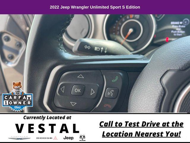 2022 Jeep Wrangler Unlimited Sport S 4x4
