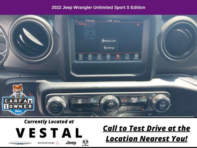 2022 Jeep Wrangler Unlimited Sport S 4x4