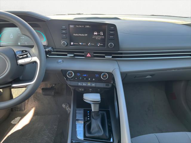 2026 Hyundai Elantra Hybrid Blue