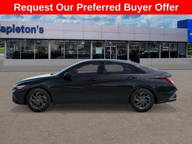 2026 Hyundai Elantra Hybrid Blue