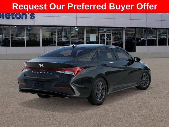 2026 Hyundai Elantra Hybrid Blue
