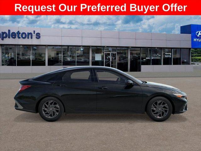 2026 Hyundai Elantra Hybrid Blue