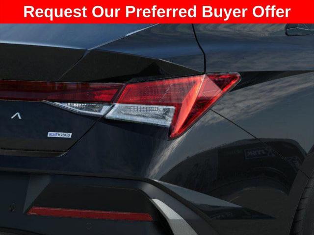 2026 Hyundai Elantra Hybrid Blue