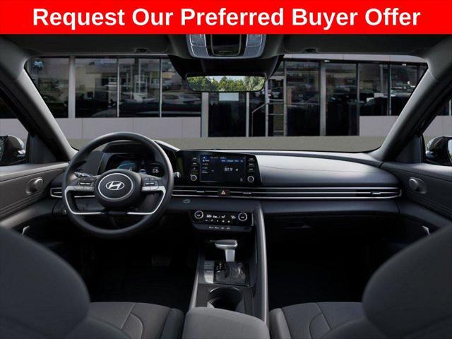 2026 Hyundai Elantra Hybrid Blue