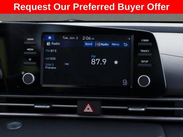 2026 Hyundai Elantra Hybrid Blue