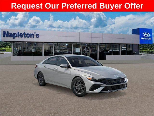 2026 Hyundai Elantra Hybrid Blue