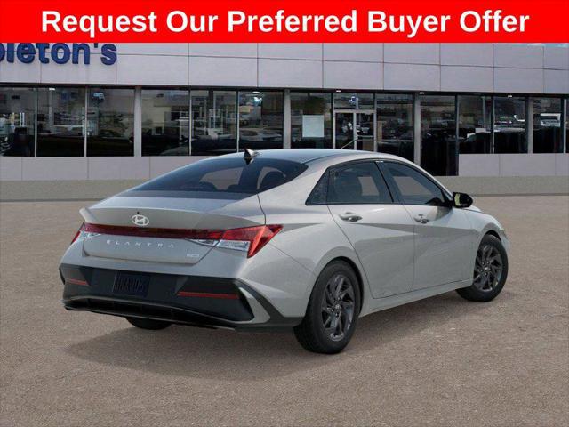 2026 Hyundai Elantra Hybrid Blue